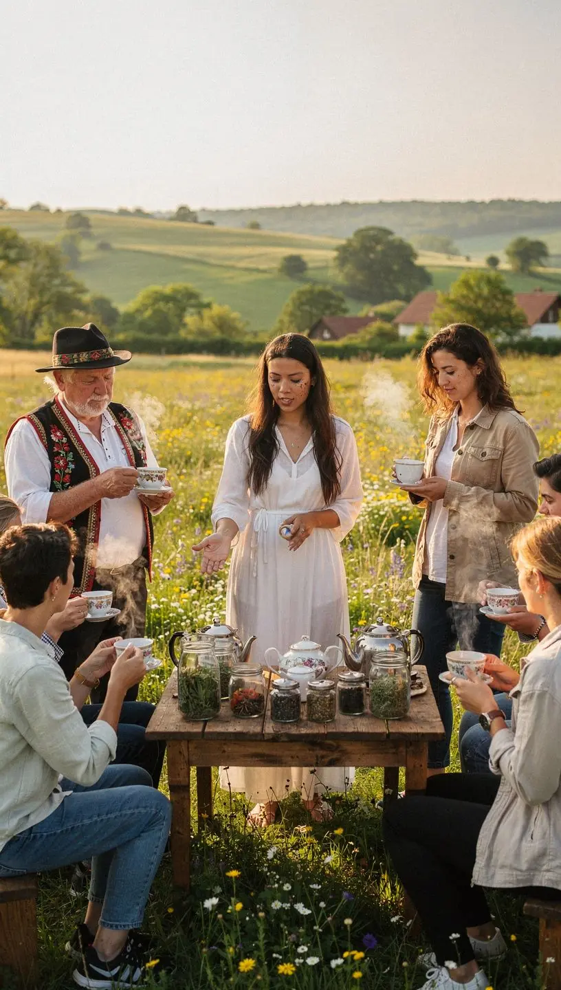 Friss zöld tea levelek egy szürke háttér előtt, amelyek a vérnyomás csökkentésére szolgálnak.